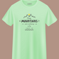 The Mountains are calling i must go - Unisex 100% Premium cotton T-Shirt