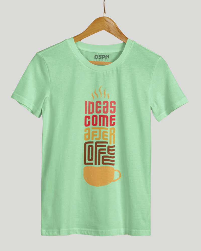 Ideas Come After Coffee Classic Fit T-Shirt