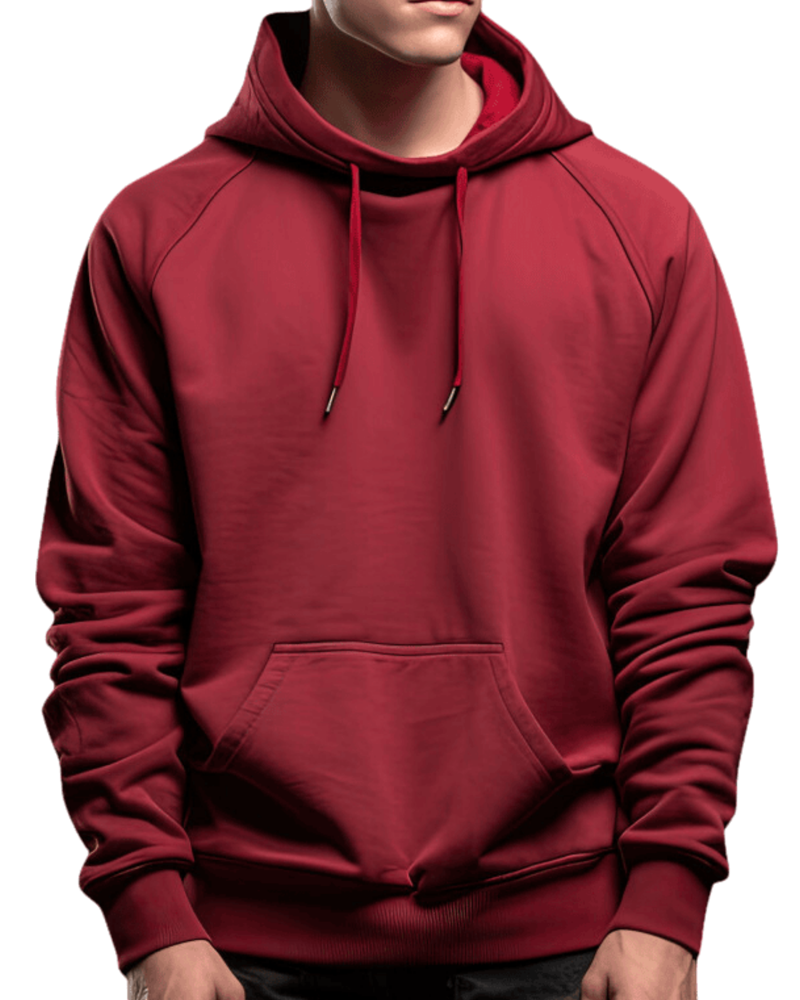 Classic Men Hoodie - Maroon