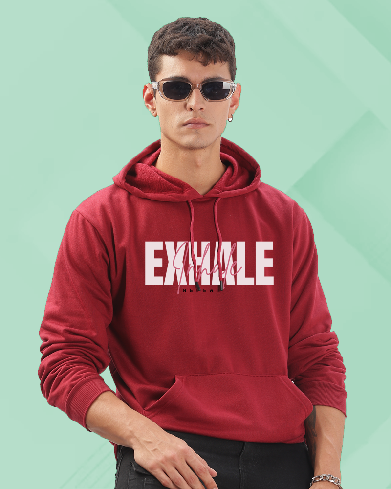 Inhale Exhale - Premium Unisex hoodie