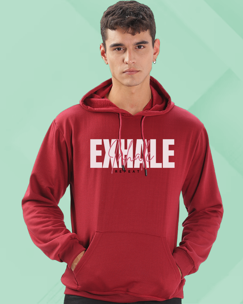 Inhale Exhale - Premium Unisex hoodie