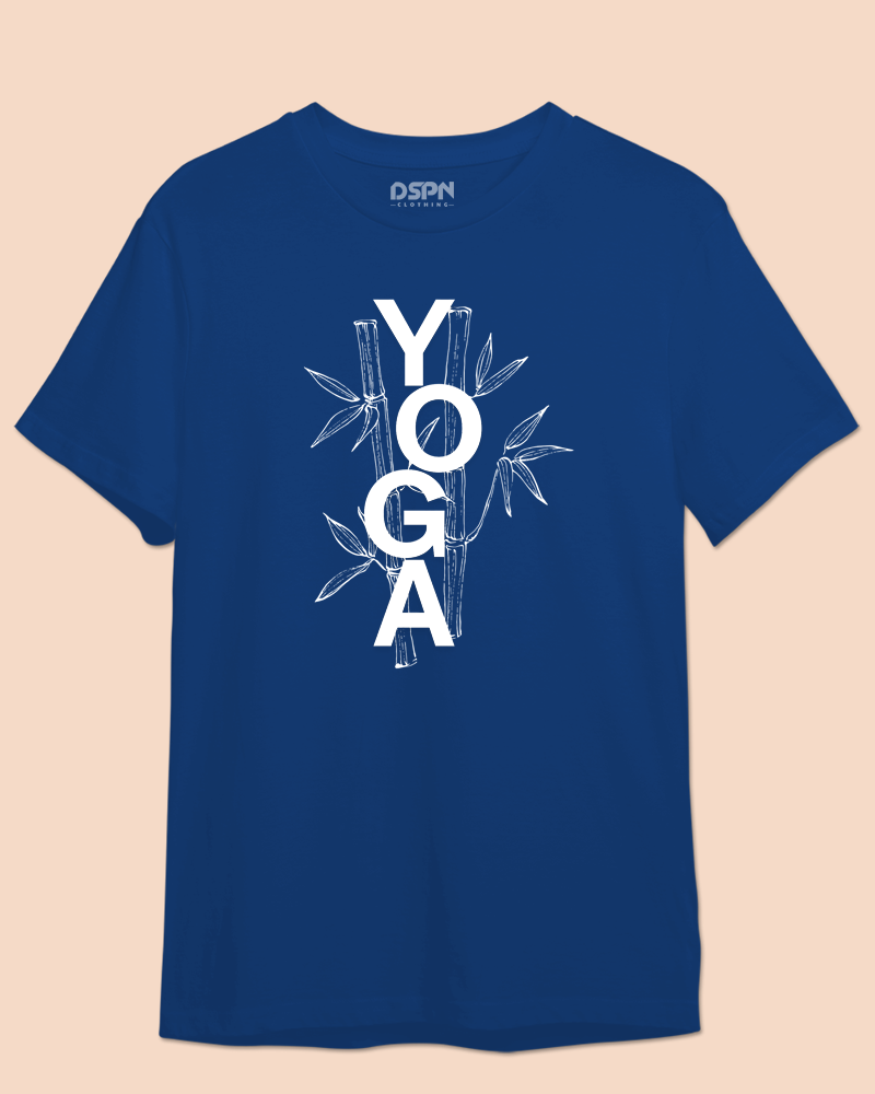 yoga & Tree - Unisex Premium 100% Cotton T-Shirt