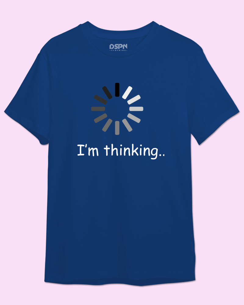 I'm Thinking - Unisex Premium 100% Cotton Programmer T-Shirt