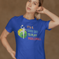 It's a good day to play Pickleball - Premium 100% Cotton Round Neck Biker T- Shirt