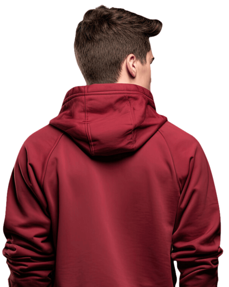 Classic Men Hoodie - Maroon