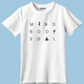 Mind Soul Body - Unisex Cotton Yoga T-Shirt