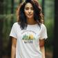 The best days are spent in nature - Unisex 100% Premium cotton T-Shirt