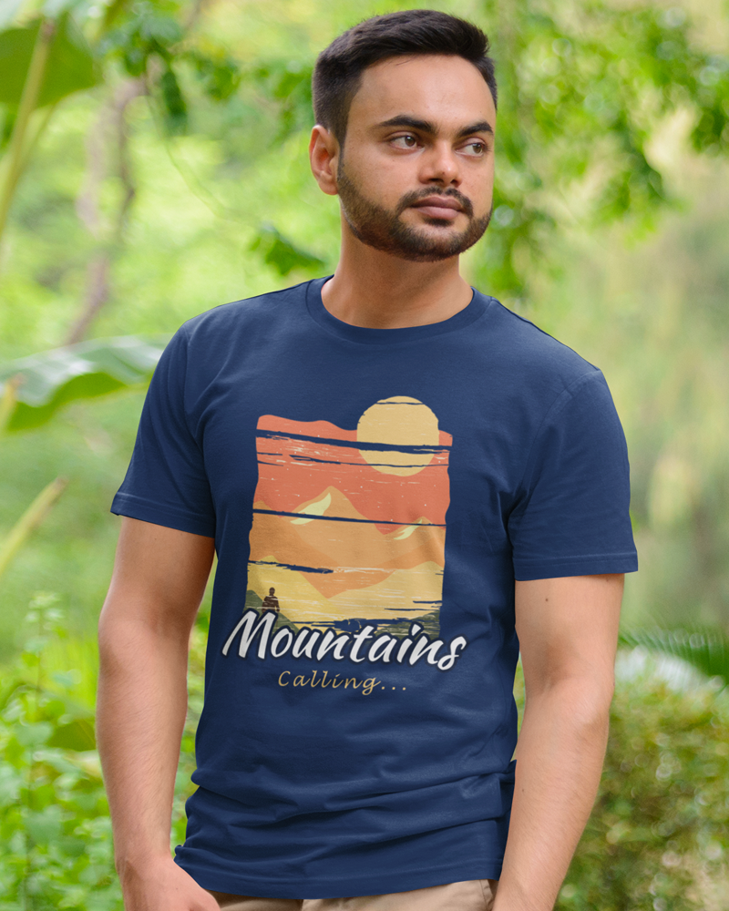 Mountains Calling - Short Sleeves T Shirt