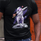 Men's Black T Shirt  - Astronaut