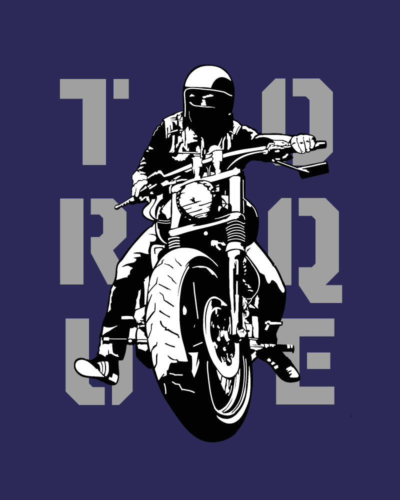 DSPN - Torque - Mens Biker Print Tshirt