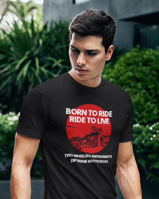 Born to Ride - Ride to Live - Short Sleeve T Shirt