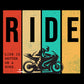 RIDE - Life is better on a byke - Men half sleeve shirt